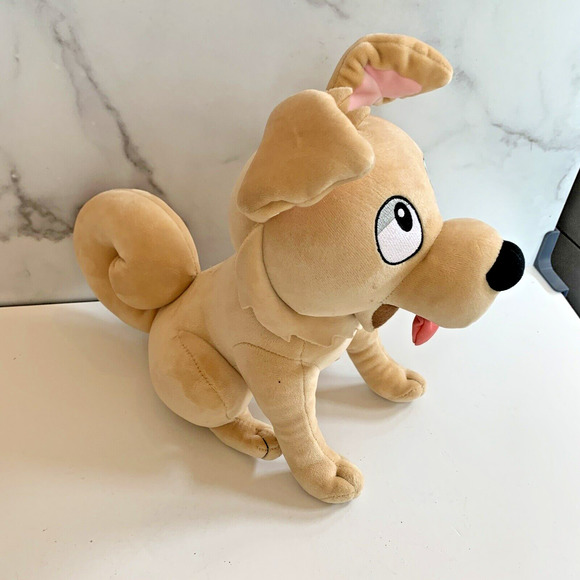 The Odd 1s Out Floof the Dog Plush UCC Distributing Tan 12 Inch Stuffed Animal - Picture 6 of 8